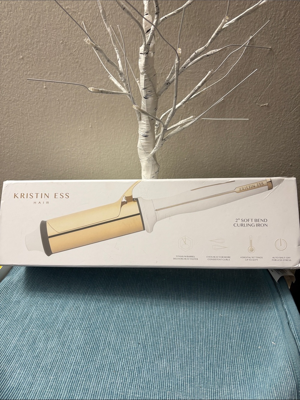 KRISTIN ESS 2” soft Bend Curling Iron. 🌸 NWOT ( never used)